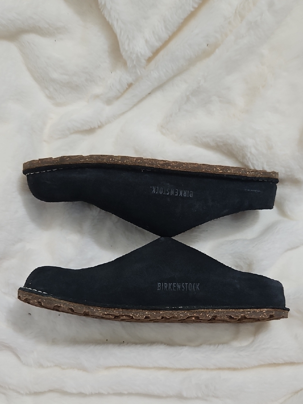 Birkenstock Boston Clogs – Size 38 (US Women's 7-7.5) – Navy Suede - Picture 9 of 9